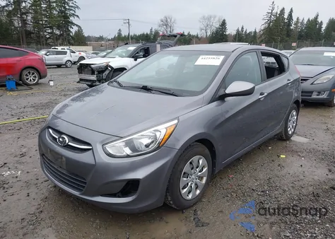 2015 Hyundai Accent Gs из США, поврежденный, VIN KMHCT5AE5FU233249
